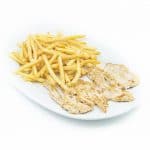Filetes de pollo con patatas